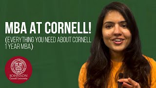 HOW TO GET INTO THE CORNELL TECH 1 YEAR MBA PROGRAM APPLICATION TIPS [upl. by Kaspar733]