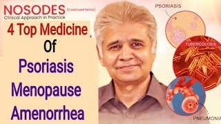 Part 11  4 Top medicine of Psoriasis Menopause Amenorrhea  Dr Ali Muhammad [upl. by Virgilio377]