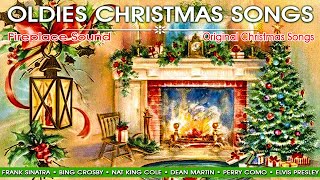 Frank Sinatra Nat King Cole Bing Crosby amp Oldies Christmas Music 🎄 Classics Christmas vs Fireplace [upl. by Ingaborg596]