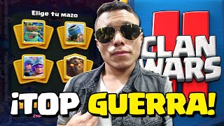 MEJORES MAZOS DE GUERRA DE CLANES 2023 CLASH ROYALE 🔥🏆 [upl. by Hike381]