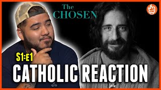 The Chosen S1E1 FIRST TIME WATCHING  Catholic Reaction  Jonathan Roumie [upl. by Elvera]