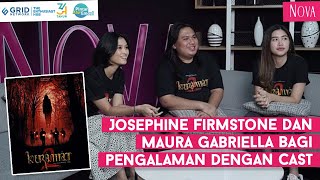 Josephine Firmstone dan Maura Gabriella Bagi Pengalaman dengan Cast Keramat 1 [upl. by Shelden]