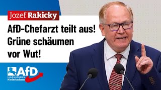 AfDChefarzt teilt aus Grüne schäumen vor Wut – MUDrPhDr Jozef Rakicky AfD [upl. by Emlynne237]