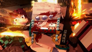 Demon Slayer 2 Final Fight  Minecraft Animation SUB [upl. by Wootan716]