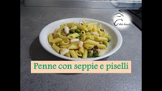 Pasta con seppie e piselli [upl. by Boccaj247]