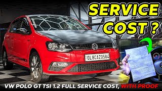 VW Polo GT 12 TSI Service Cost  quotSHOCKING BILLquot  Uditverse [upl. by Pilif]