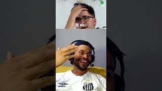 REACT FUTPARODIAS  ♫ SANTOS REBAIXADO PRA SÉRIE B 😂futparodias reactfutparodias santosfc [upl. by Eidod732]