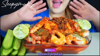 asmr seafood boil  mukbang eating sounds [upl. by Egidius20]