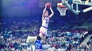 Tom Chambers Legendary Dunk on Mark Jackson [upl. by Nnyloj591]