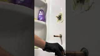 THIS IS PART 17 Moen 1222 positemp cartridge and trim replacement Plumbing tips and tricks [upl. by Oneladgam]