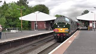 LSL 37667 amp 37621 with Intercity Mk3s thrash through Stourbridge Junction 100621 [upl. by Shari]