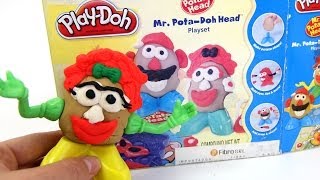 DibusYmas Play Doh Mr Potato playdough playset by unboxingsurpriseegg [upl. by Ayekel]