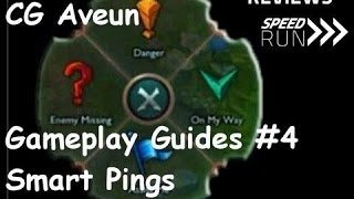 How To Use Smart Pings League of Legends Gameplay Guide  Map Awareness [upl. by Dlaniger]