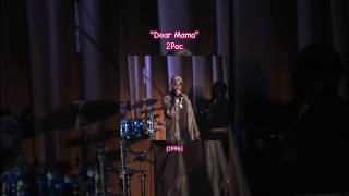 TUPAC SHAKUR DEAR MAMA LIVE 1996 DEARMAMA tupacshakur 1996 liveperformance viralvideos [upl. by Eden]