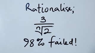 University Entrance Test  Algebra  Radical Expression  Rationalising Surds  Exponents [upl. by Oicnedurp]