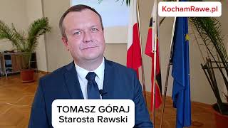 Tomasz Góraj  starosta rawski  Kocham Rawę  Rawa Mazowiecka [upl. by Smada574]