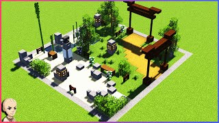 ✔️Minecraft  Japanese Zen Garden  Tutorial You Can Build✔️ [upl. by Rodriguez223]