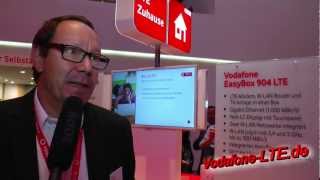 Vodafone EasyBox 904 LTE IFA 2012 Nachfolger von TurboBox LTE mit EasyBox 803 [upl. by Publius]