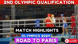 Ankushita Boro Reached in Quarterfinals  Olympics Boxing Qualification  Boxing Highlights [upl. by Oaks]