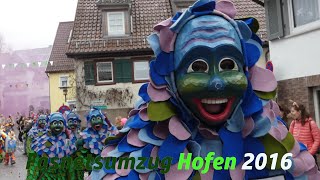 Fasnetsumzug Hofen 2016 [upl. by Palmore]