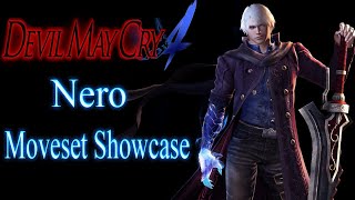 【Devil May Cry 4】Nero Moveset Showcase [upl. by Idnil402]