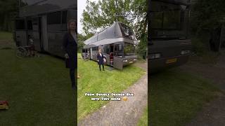 Dutch Family Converted Double Decker Bus into Modern RV [upl. by Vasilek635]