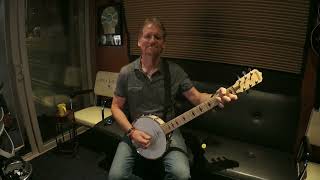 Deering Goodtime Six 6String Banjo Demo with Brad Davis  Locomotive [upl. by Nosnaj]