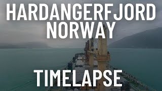 HARDANGERFJORD NORWAY rainy TIMELAPSE [upl. by Chiquita836]