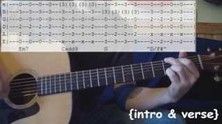 Disarm by Smashing Pumpkins  Full Guitar Lesson amp Tabs [upl. by Radmen982]