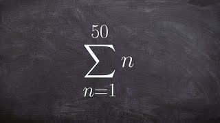 What is the sum of an arithmetic series using the sum formula [upl. by Dnomsad489]