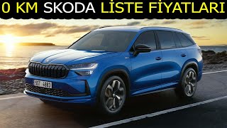 Sıfır KM Skoda Otomobilleri Liste Fiyatları İnceleme quotPrestij Arayanlar Burayaquot [upl. by Sitof]