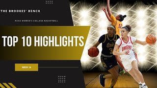 WEEK 16 TOP 10 NCAA WOMENS COLLEGE BASKETBALL HIGHLIGHTS 2024 [upl. by Rubie]