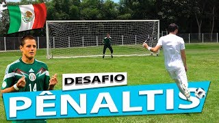 DESAFIO MEXICANO DOS PENALTIS  GOLEIRO IGOR Ochoa VS BZK Chicharito  PRIMEIRO DO ANO BZK [upl. by Amoeji]