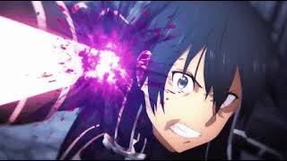 Anime GIF Kirito VS Administrator l Sword Art Online [upl. by Aetnahc]