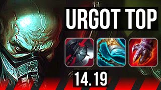 URGOT vs NASUS TOP  600 games  EUW Master  1419 [upl. by Doralyn794]