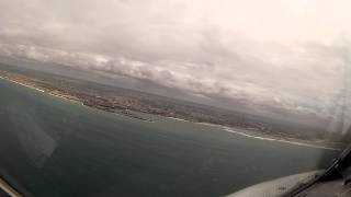 Mogadishu HCMM Cockpit view landing 23 [upl. by Arrait]