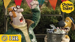 Shaun the Sheep 🐑 The Big Spring Clean 🌷💰 Full Episodes Compilation 1 hour [upl. by Yhotmit579]