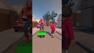 Spiderman trampoline jump fails shorts [upl. by Aleibarg]