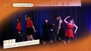 Overload NZ 2019  KSK Cosplay Performance APGLive [upl. by Ettenim]