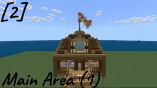 How To Build Stampys Lovelier World 2 Main Area Part 1 [upl. by Gilbert390]