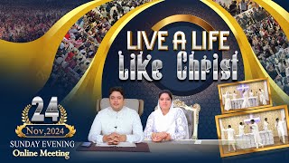 SUNDAY EVENING ONLINE MEETING 24112024  ANKUR NARULA MINISTRIES [upl. by Drusie]