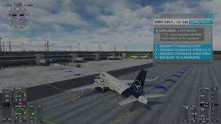 Perfect pushback  MSFS [upl. by Esteban377]