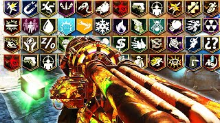 CRAZY DONO TRAIN 48 PERKS IN ONE MAP MOST PERKS IN ZOMBIES HISTORY [upl. by Karylin]