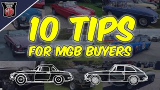 10 Tips for MGB Buyers MGB MGBGT MGBBuyersGuide [upl. by Suixela]