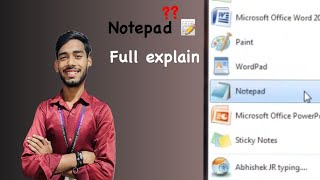 Notepad full explain shortcut key Notepad [upl. by Einram]