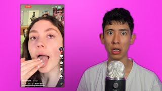 ASMRtist Reacts To TikTok ASMR [upl. by Goldshell]