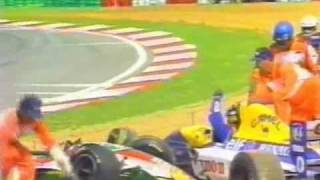 HillZanardiKyalami1993Racewmv [upl. by Bitthia]