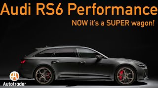 2024 Audi RS6 Avant finally has the PERFORMANCE level it needs [upl. by Harmaning]