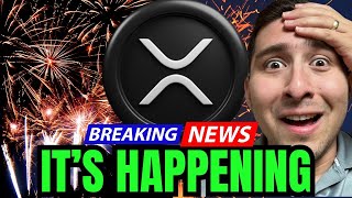 XRP HOLDERS YES BREAKING XRP RIPPLE News [upl. by Thalassa]