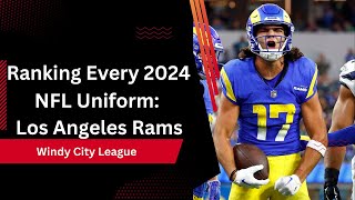 Ranking Every 2024 NFL Uniform Los Angeles Rams [upl. by Gallenz]